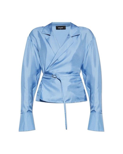 DSquared² Blue Seidentop