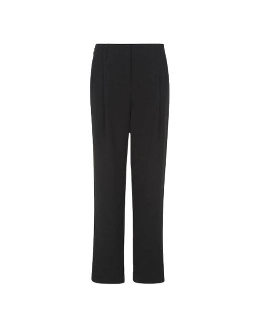 Giorgio Armani Black Straight Trousers