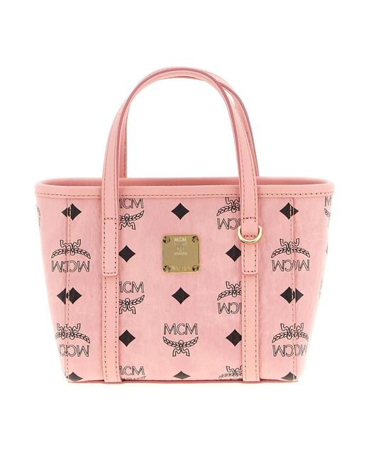 MCM Pink Shopping Bags