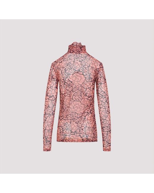 Long Sleeve Tops Dries Van Noten de color Red