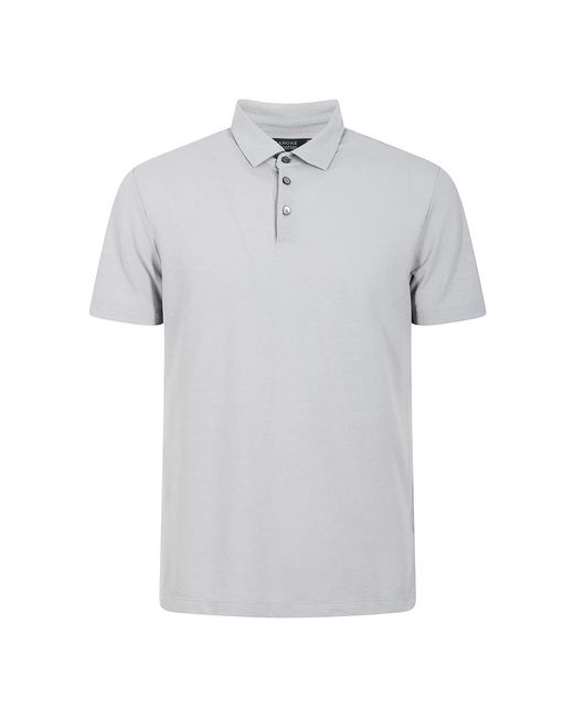 Zanone Gray Polo Shirts for men