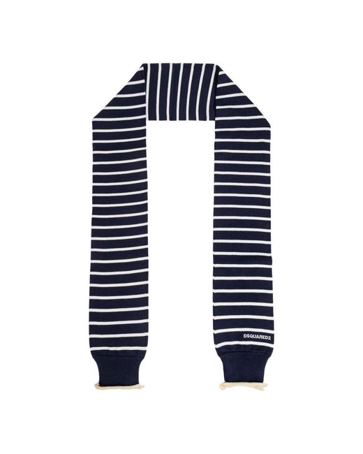 DSquared² Blue Scarves for men