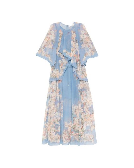 Zimmermann Maxi Dresses in het Blue