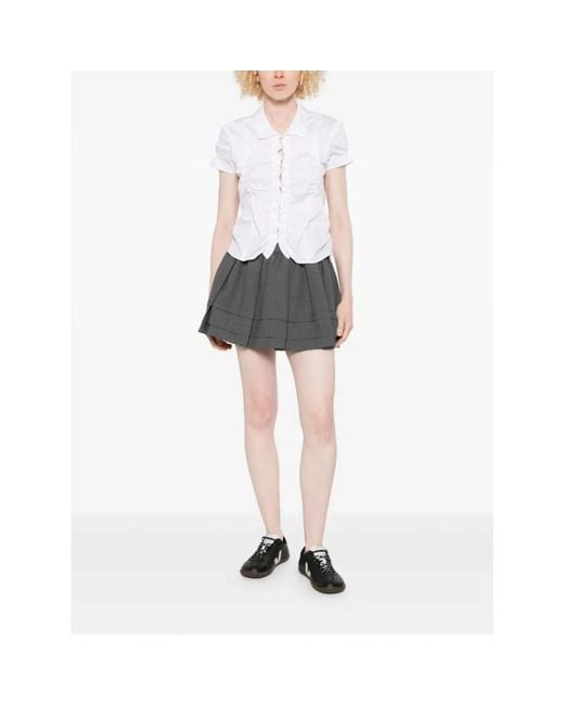Blouses Low Classic de color White