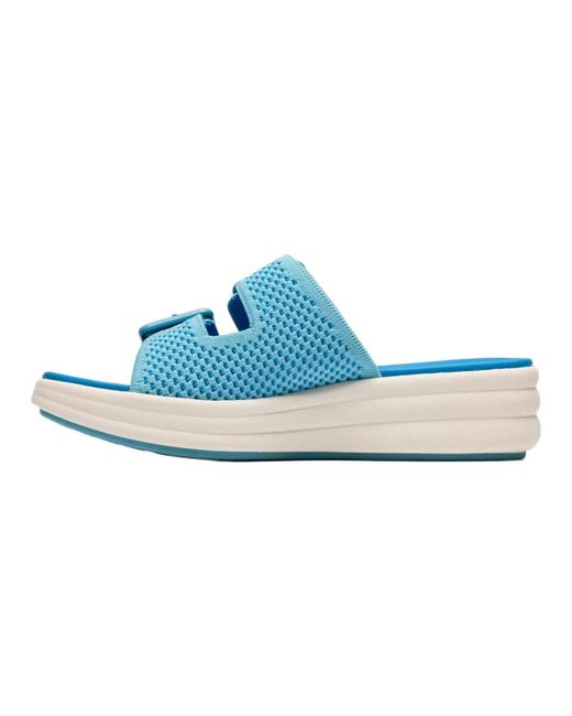 Sliders Clarks en coloris Blue