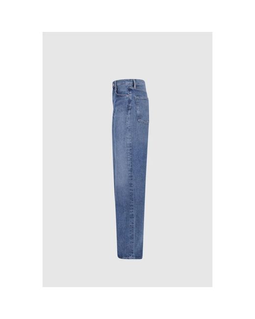 Citizens of Humanity Blue Baggy wide leg boot cut jeans