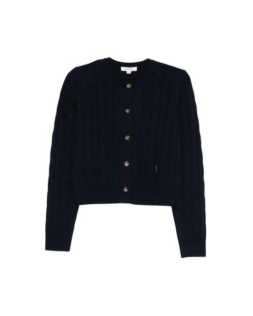 Sporty & Rich Blue Cashmere Knitwear