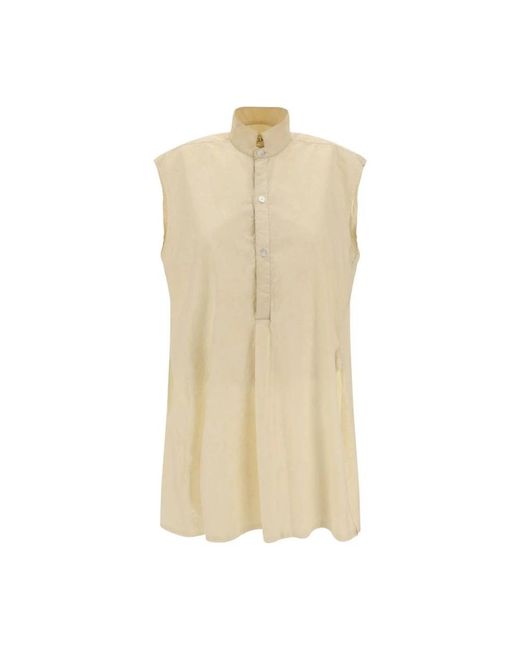Sleeveless Tops di Quira in Natural