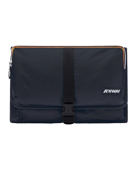 K-Way Blue Toilet Bags
