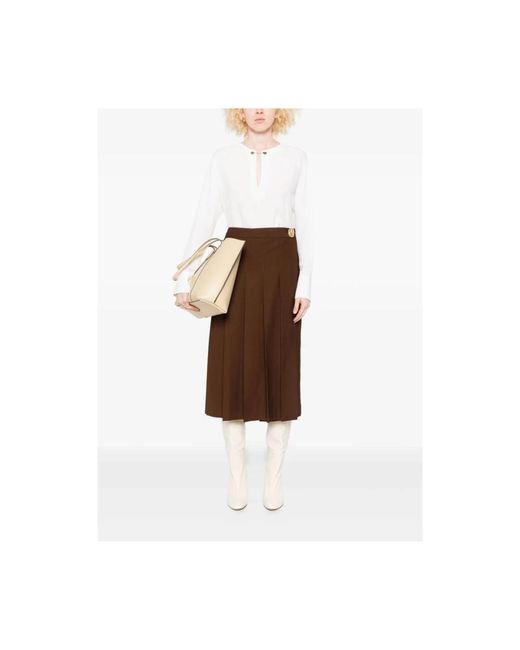 Antonelli Overhemden ,Wit ,Off- Overhemd Met Lange Mouwen En Knoopdetails in het White
