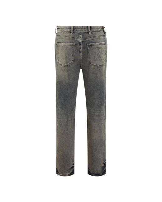 Straight Jeans Represent pour homme en coloris Gray