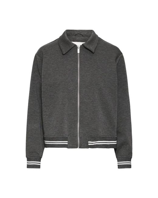 Ichi Truien & Vesten ,Grijs ,Ihkate Sporty Ja Jakker 20124591 in het Gray