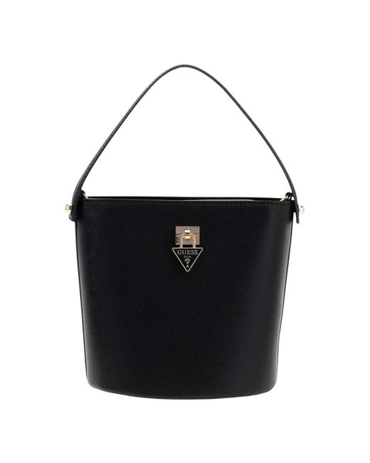 Guess Black Shoulder Bags