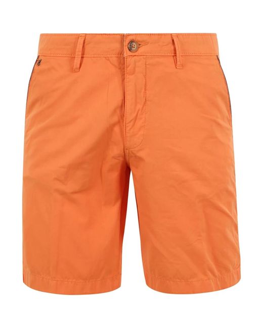 Gardeur Shorts Jasper 8 in Orange für Herren