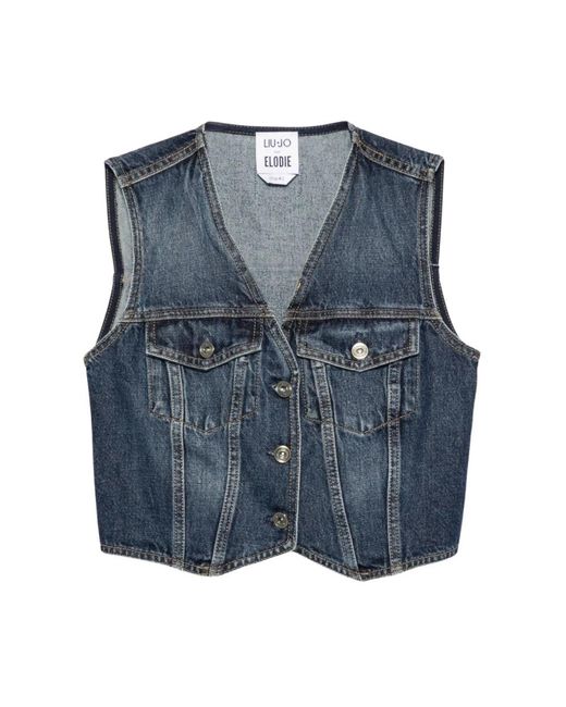 Liu Jo Blue Waistcoats