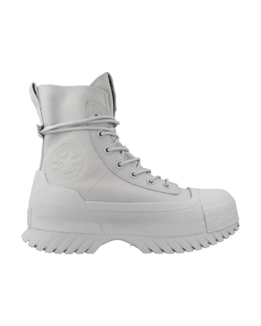 Lace-Up Boots di Converse in Gray da Uomo
