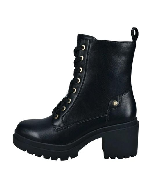 Bagatt Black Lace-Up Boots