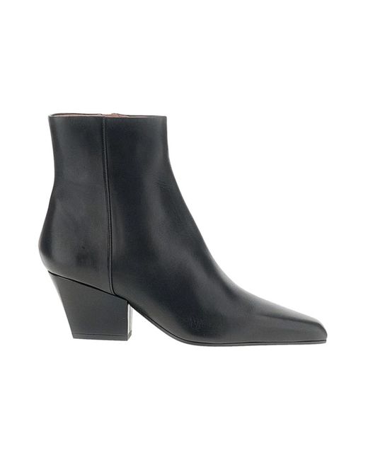 Paris Texas Black Cowboy & Biker Boots