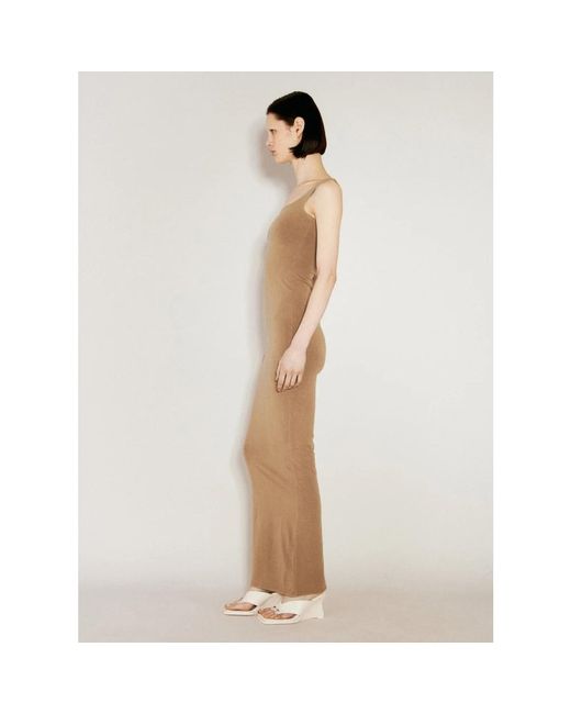 Entire studios Maxi Dresses in het Natural