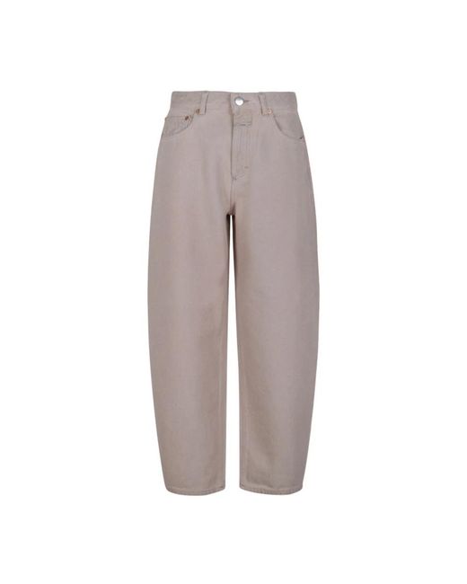 Closed Gray Loose-Fit Jeans