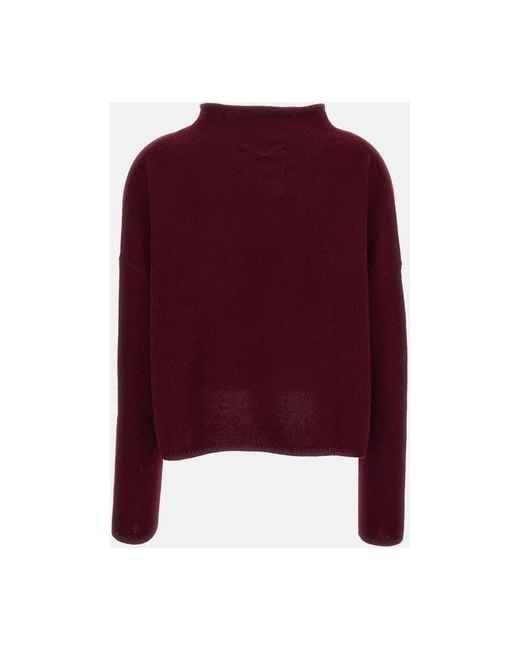 Lisa Yang Red Round-Neck Knitwear