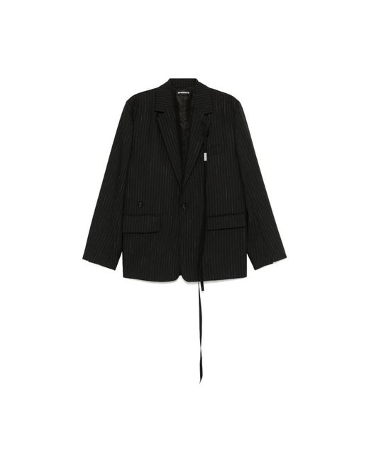 Ann Demeulemeester Black Blazers for men