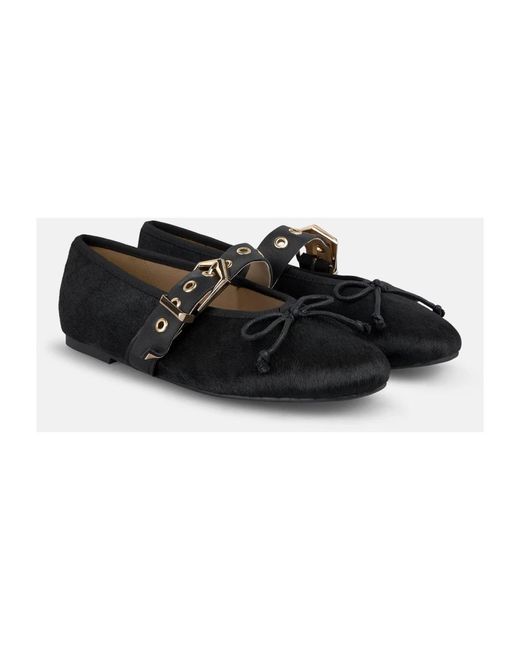 Alma En Pena. Black Ballerina Shoes