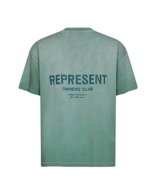 Represent Green T-Shirts for men