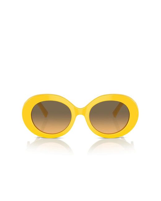 Dolce & Gabbana Yellow Moderne sonnenbrille modell 4448