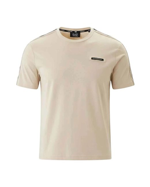 EA7 Natural T-Shirts for men