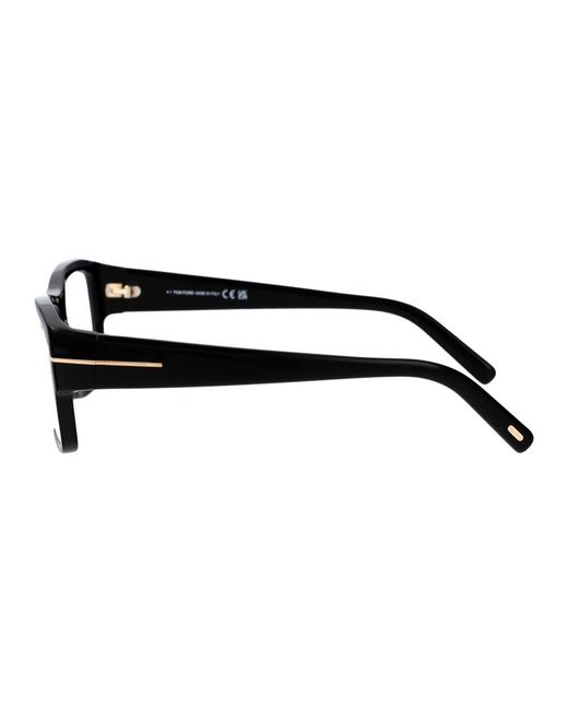 Tom Ford Block Square Optical in het Black