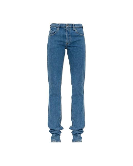 The Attico Blue Slim-Fit Jeans