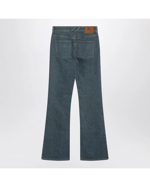 Burberry Blue Flared Jeans