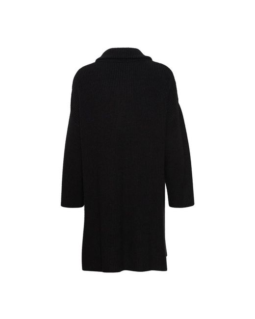 Ichi Black Knitted Dresses