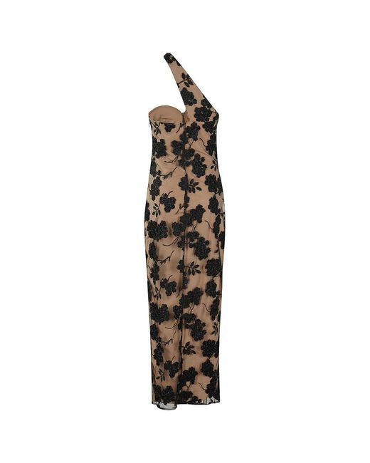 ROTATE BIRGER CHRISTENSEN Metallic Maxi Dresses