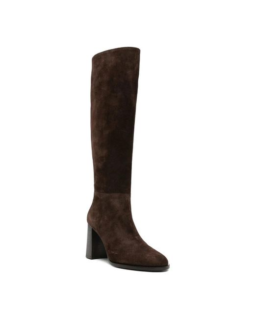 ADRIANNA FERETTI Brown Heeled Boots