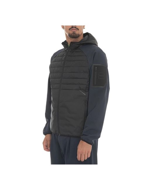 HUGO Black Winter Jackets for men