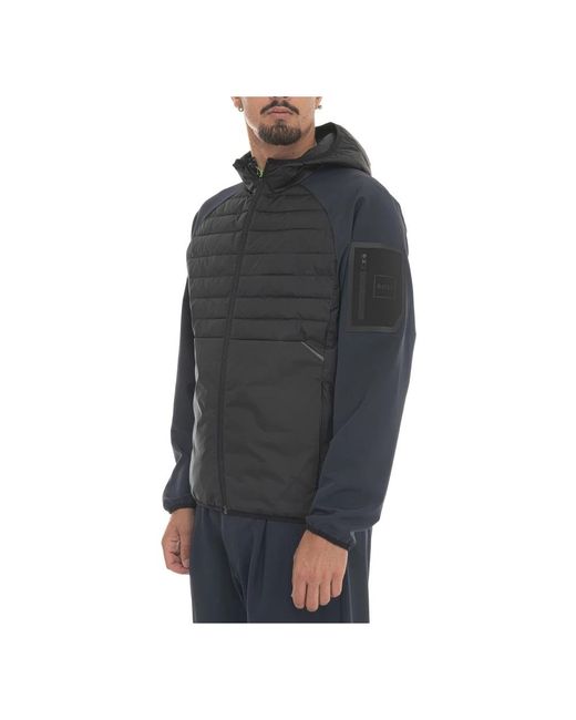 HUGO Black Winter Jackets for men
