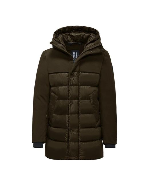 Bomboogie Brown Down Jackets for men