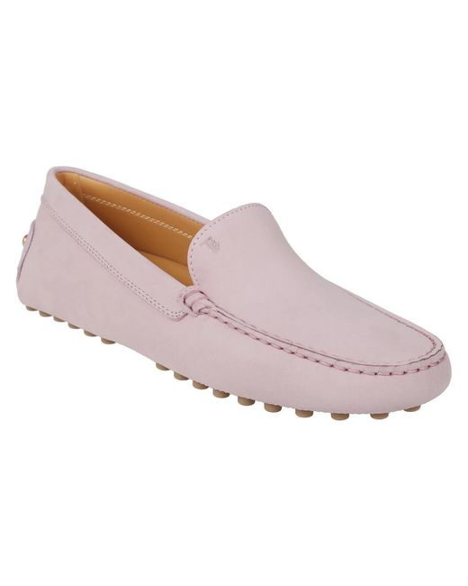 Tod's Pink Loafers