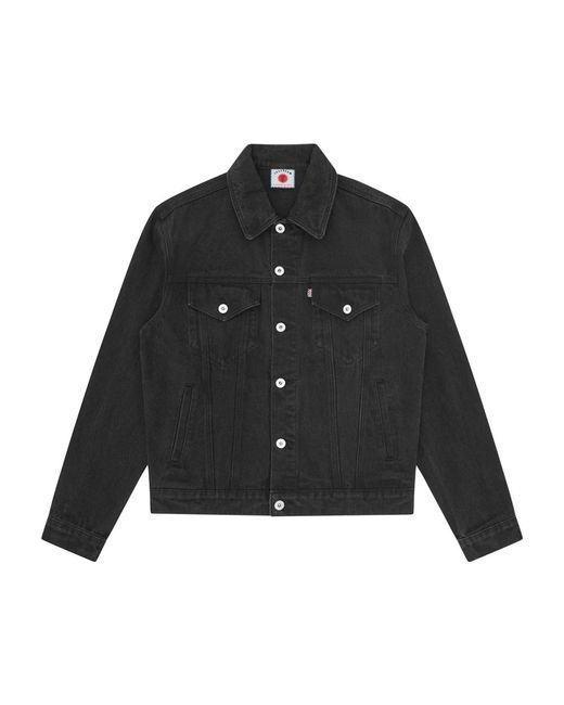 ICECREAM Black Denim Jackets for men