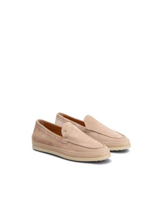 Tod's Natural Loafers