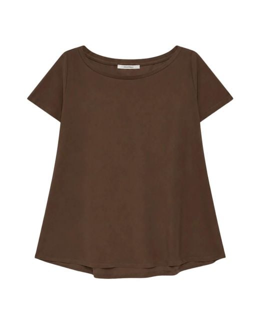 T-Shirts Maliparmi de color Brown