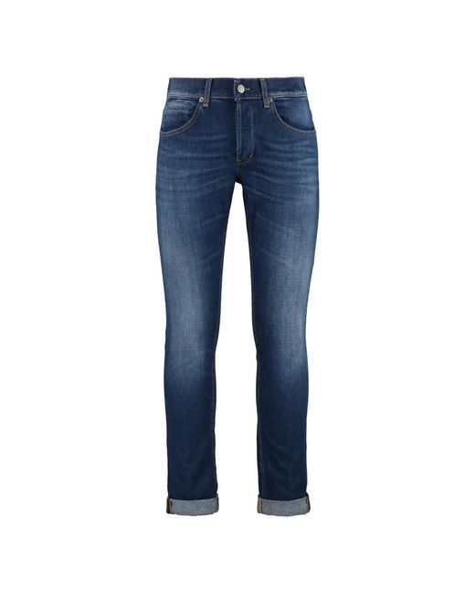 Dondup Blue Slim Fit Jeans for men