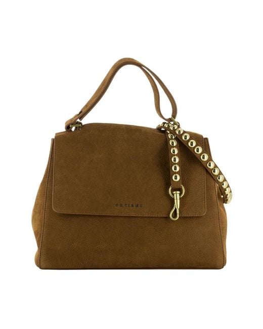 Orciani Brown Handtasche