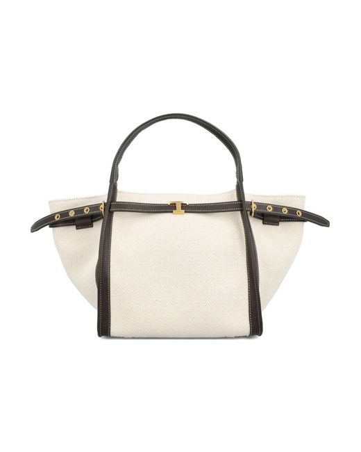 Tod's Natural Shopping Bags