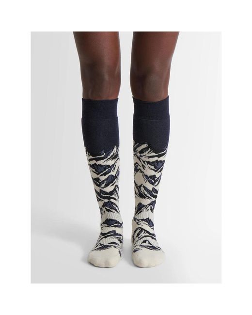 Fusalp Ondergoed ,Veelkleurig ,Wol Sock Mount Ski Sokken in het Blue