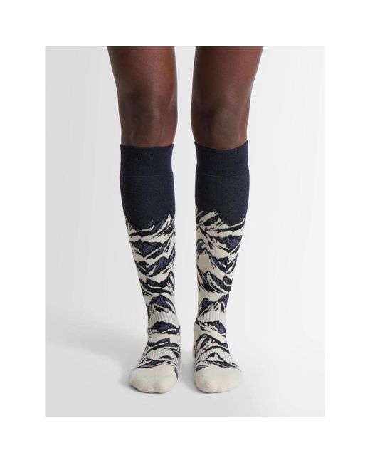 Fusalp Ondergoed ,Veelkleurig ,Wol Sock Mount Ski Sokken in het Blue