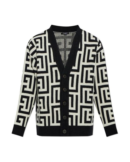 Cardigans Balmain pour homme en coloris Black