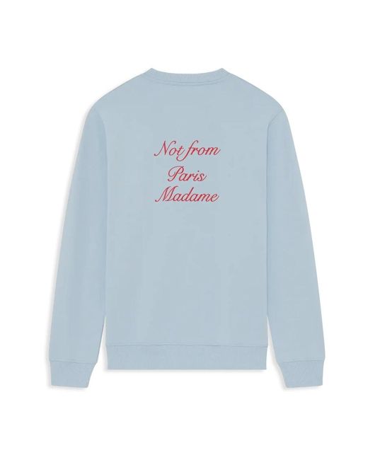 Drole de Monsieur Blue Sweatshirts for men